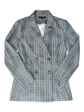 Fore grey plaid blazer